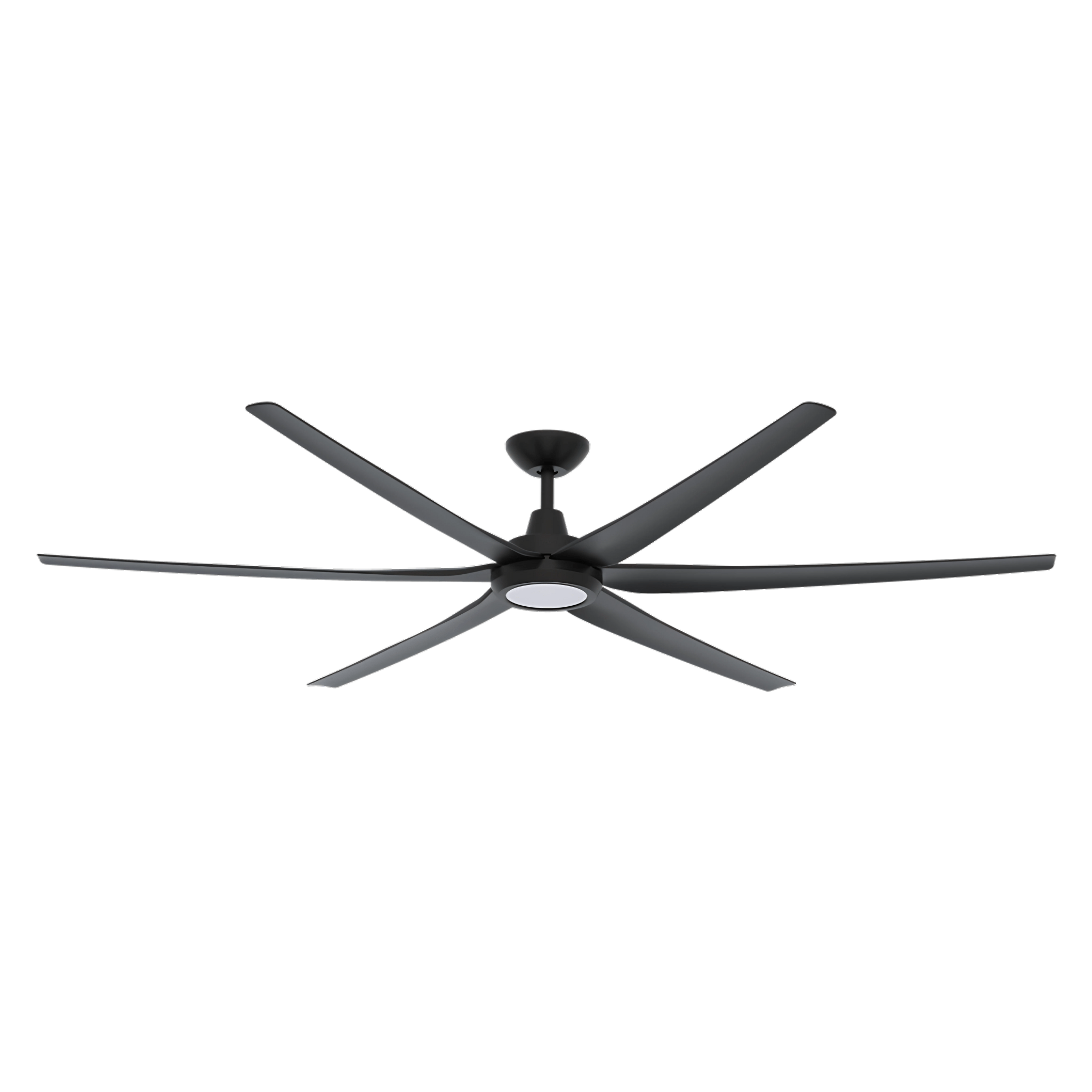 Green Earth Lighting Australia Ceiling Fan GLIDE 80" Black DC Ceiling Fan with Remote & CCT LED Light 60162