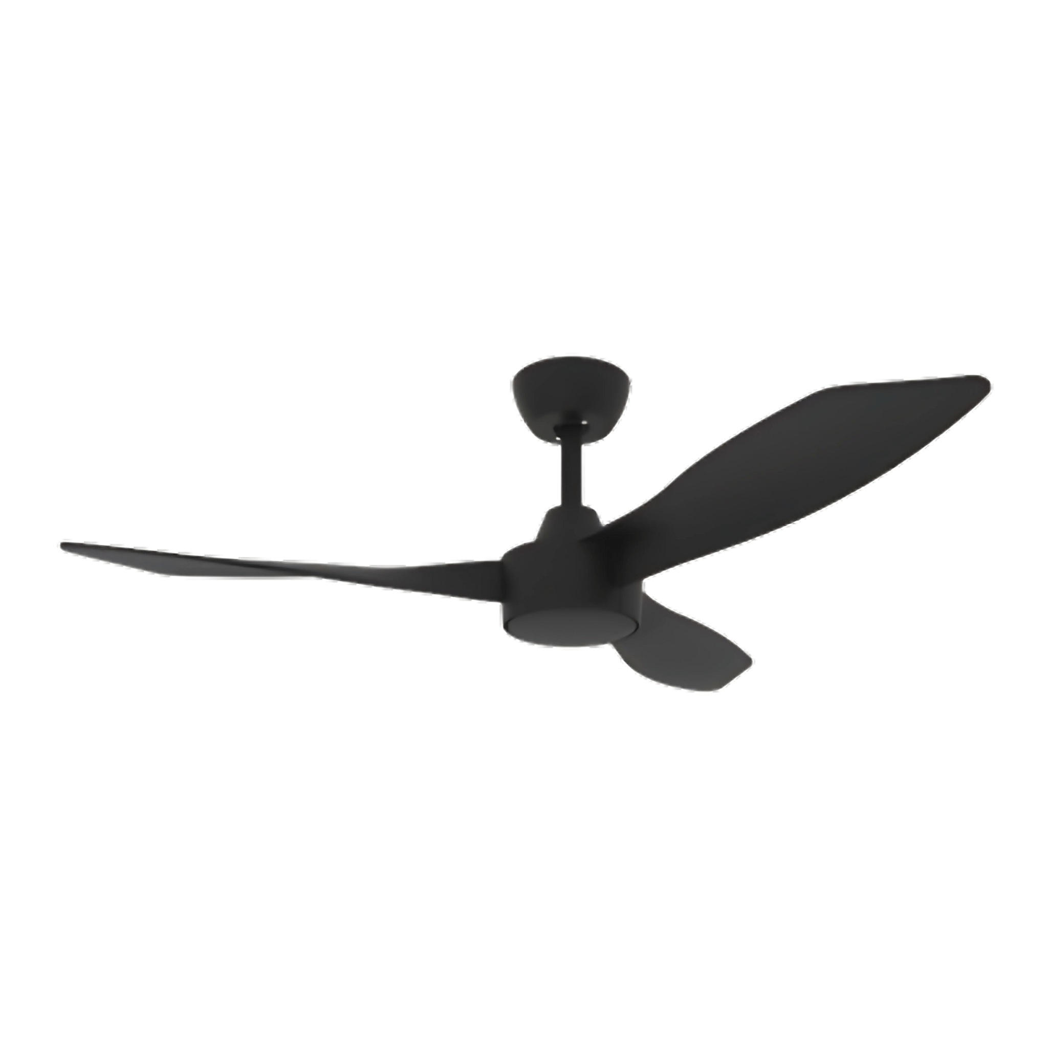 Green Earth Lighting Australia Ceiling Fan BLAST 48" Black DC Ceiling Fan with Remote 60146