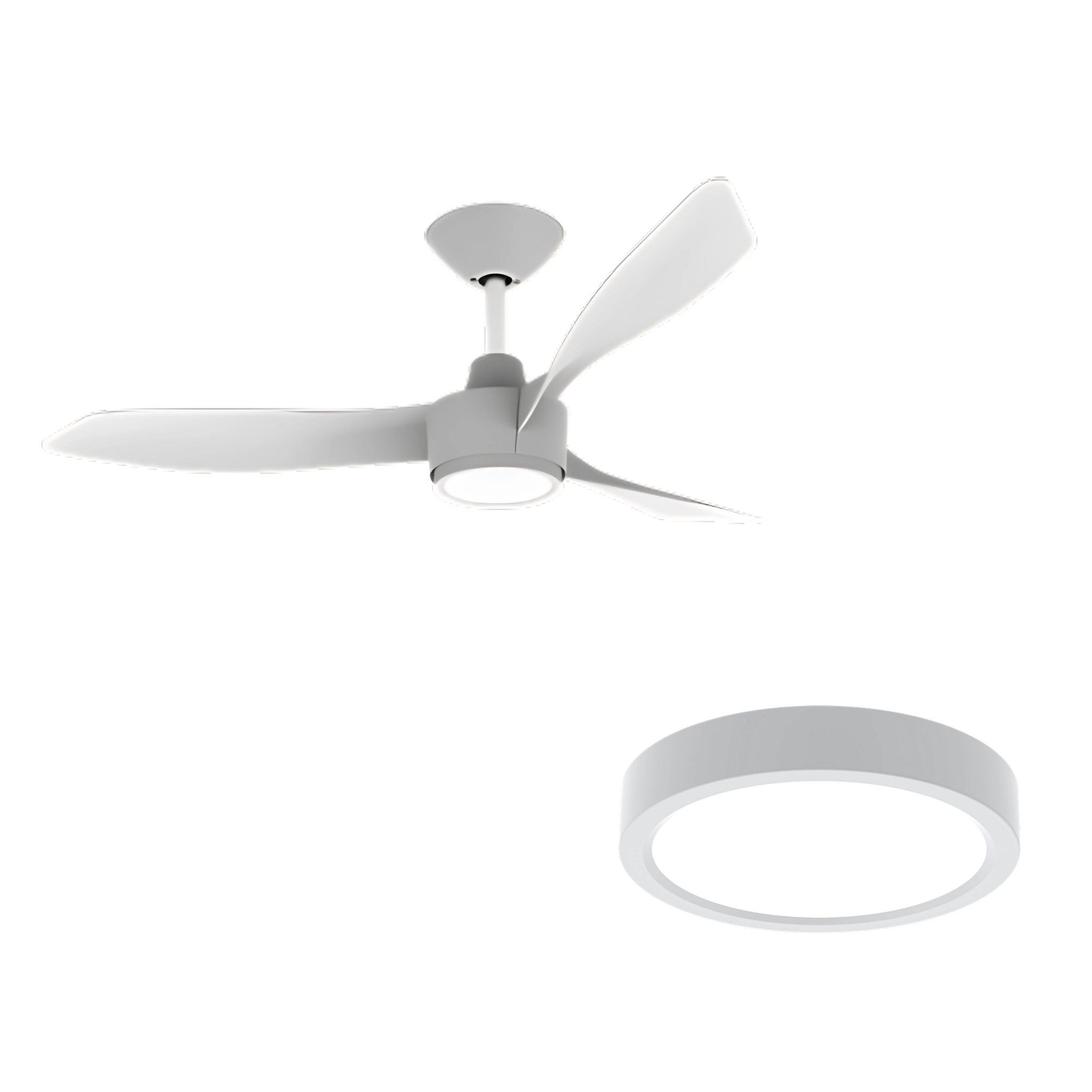 Green Earth Lighting Australia Lighting Accessories BLAST LED Trio Ceiling Fan Light Kit
