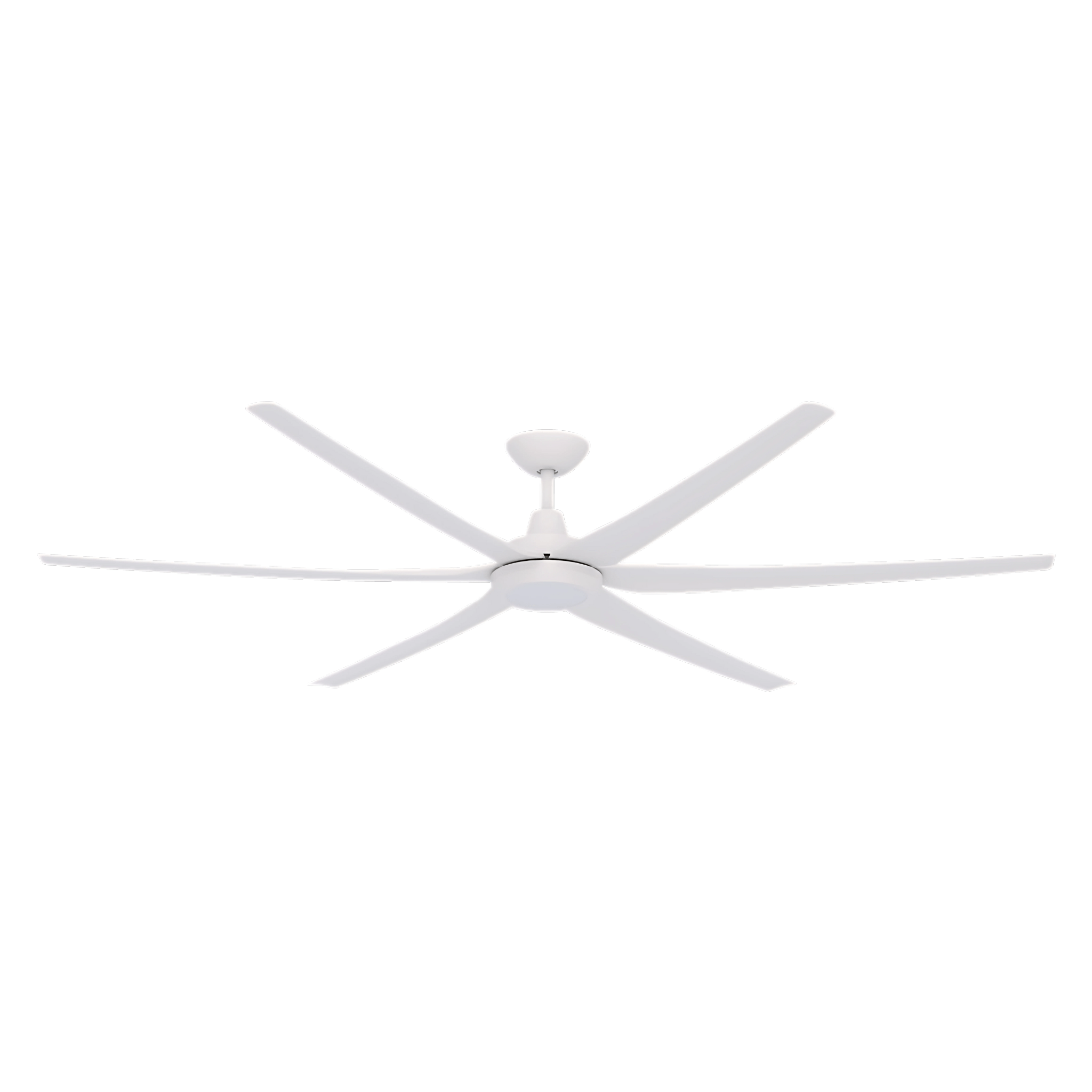 Green Earth Lighting Australia Ceiling Fan GLIDE 80" White DC Ceiling Fan with Remote & CCT LED Light 60161