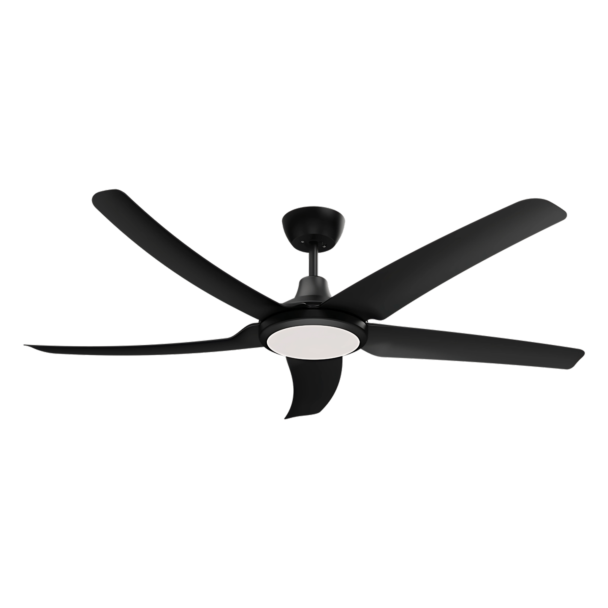 Green Earth Lighting Australia Ceiling Fan HOVER 56" Black DC Ceiling Fan with Remote & CCT LED Light 60070