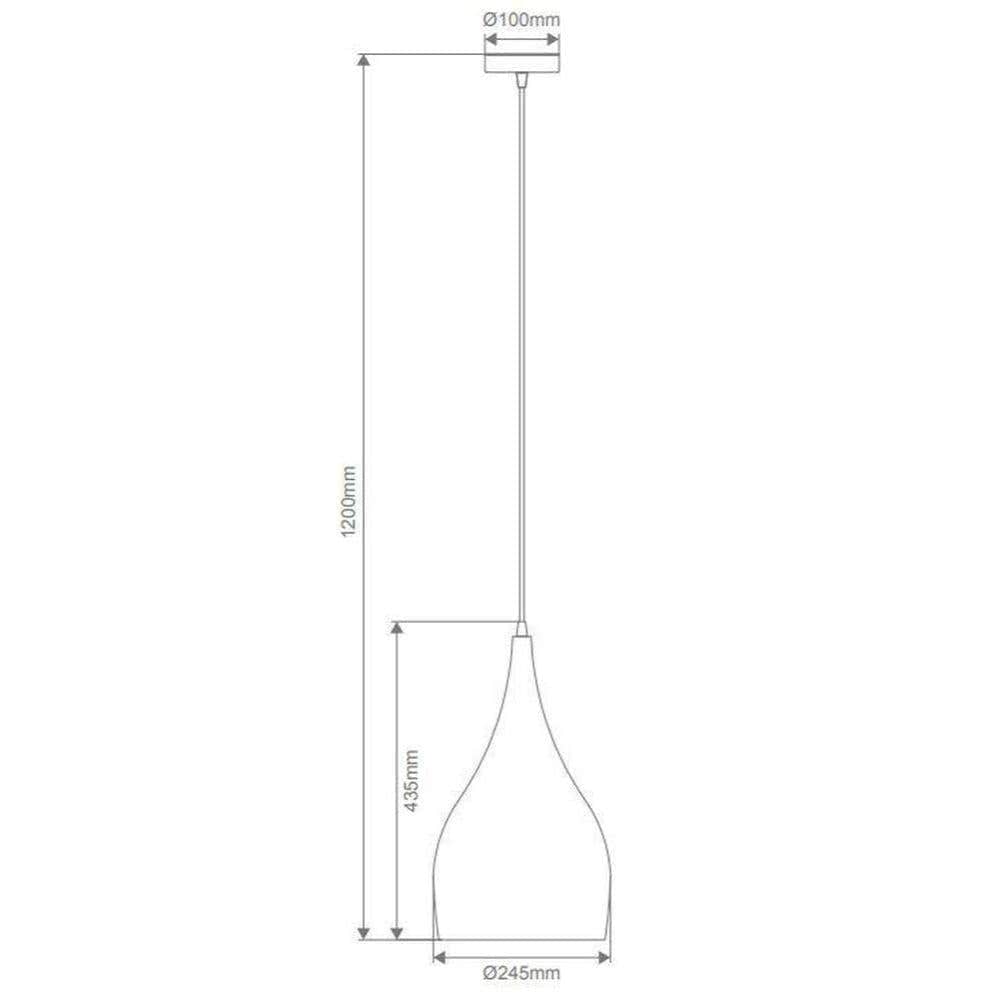 Domus Lighting PENDANTS Domus JADE-240 - 1 Light Pendant