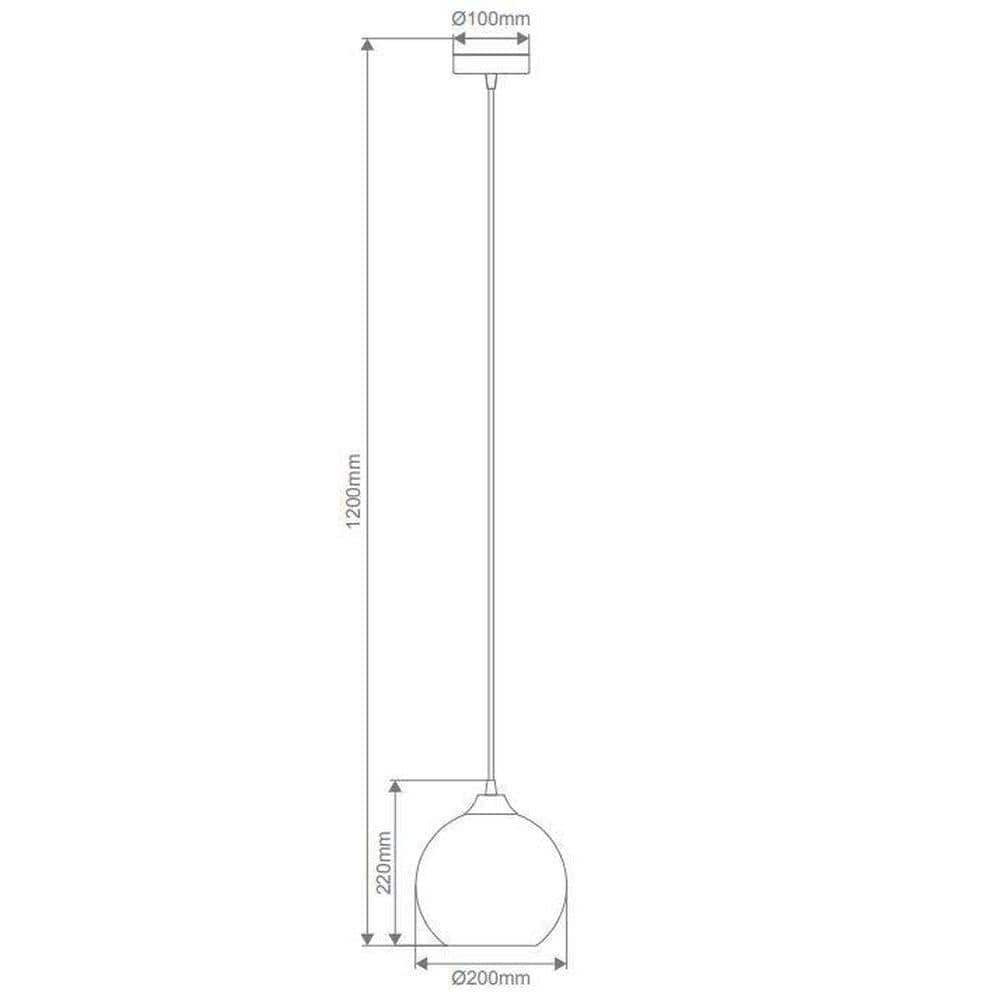 Domus Lighting PENDANTS Domus JAZZ-200 - 1 Light Pendant