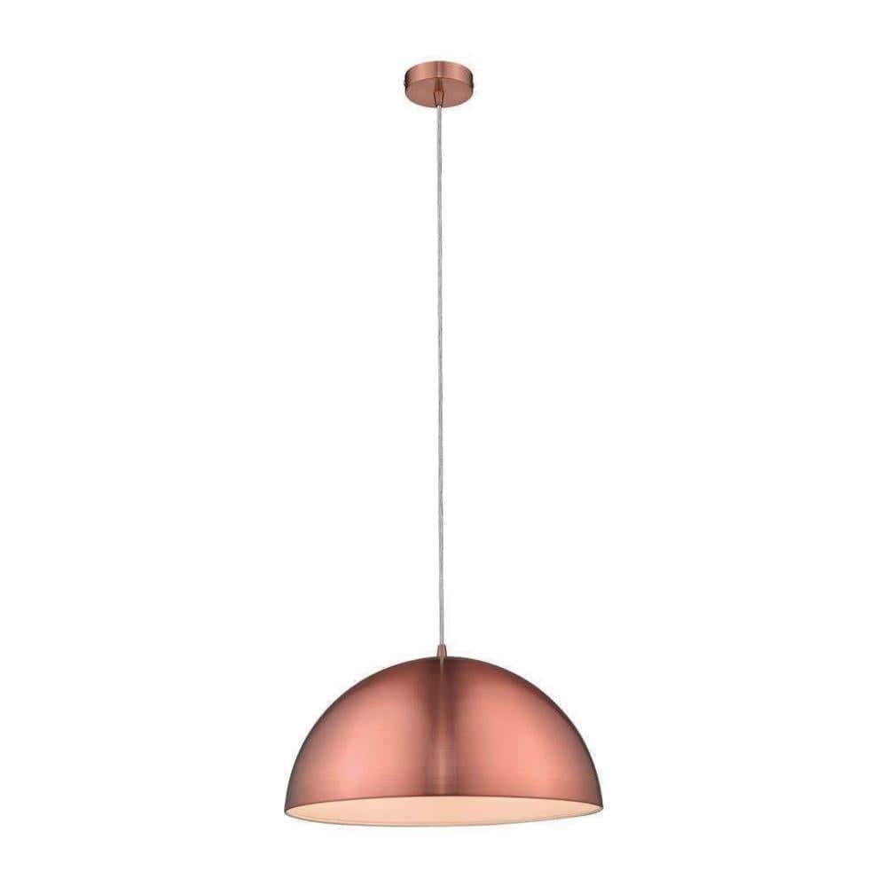 Domus Lighting PENDANTS Brushed Copper Domus LUNA-400 - 1 Light Pendant