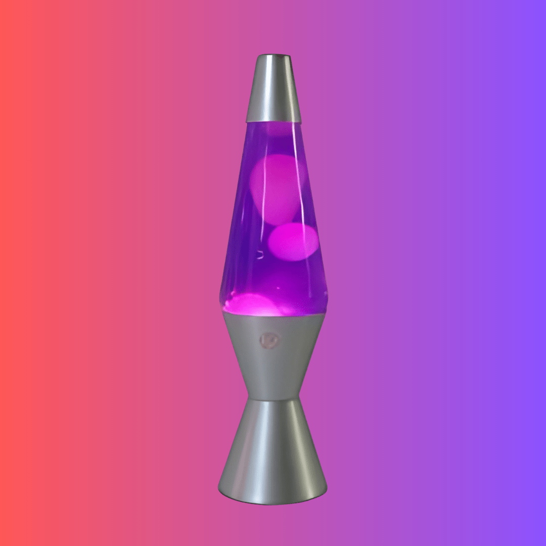 EOE Lava Lamp Purple White Lava Lamp KM802L