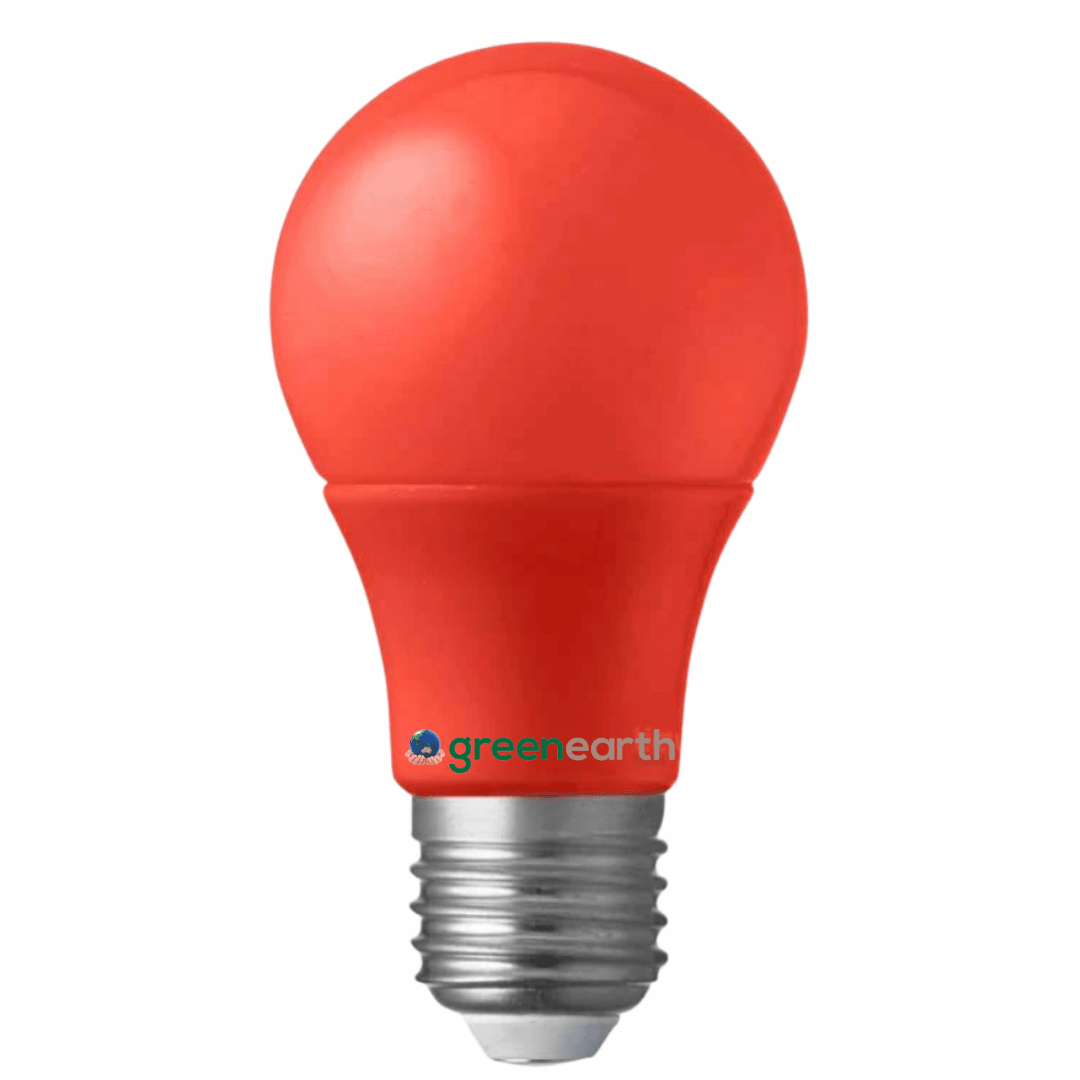 Green Earth LED Globes 5W = 40W E27 Red ESRED