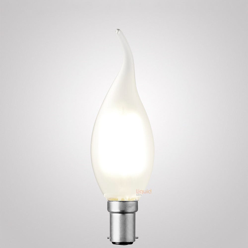 Green Earth Lighting Australia Candle Bulbs 4W Flame Tip Candle Dimmable LED Bulb (B15) Frost in Natural White F415-C35T-F-40K
