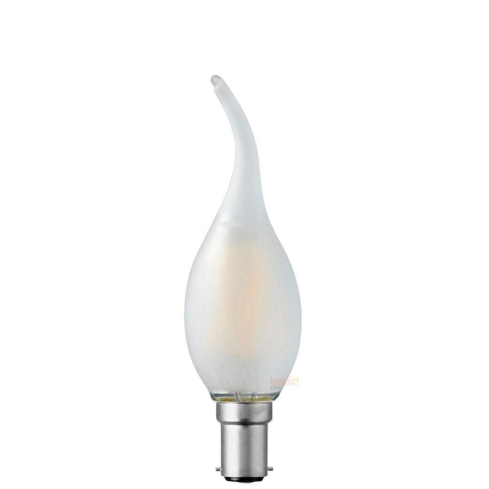 Green Earth Lighting Australia Candle Bulbs 4W Flame Tip Candle Dimmable LED Bulb (B15) Frost in Warm White F415-C35T-F-27K