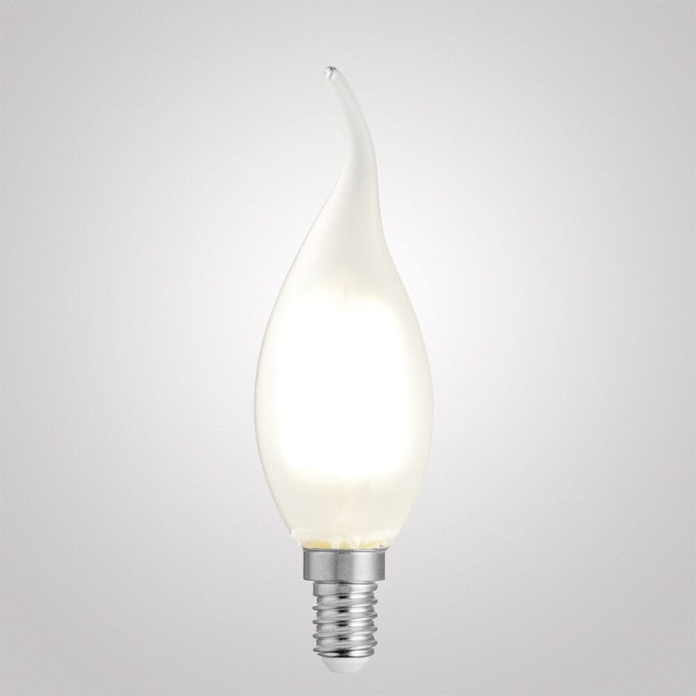 Green Earth Lighting Australia Candle Bulbs 4W Flame Tip Candle Dimmable LED Bulb (E14) Frost in Natural White F414-C35T-F-40K