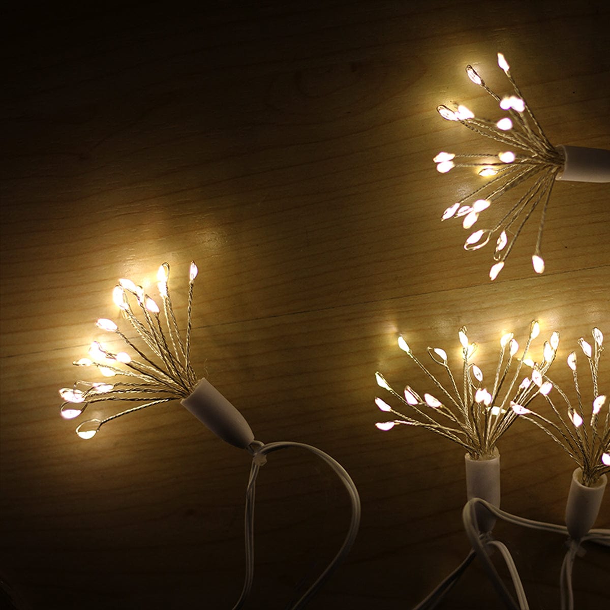 Green Earth Lighting Australia Christmas & Decoration Lights Dark Green Micro LED Flowers String Light Chain - Dark Green/White Cord MIC006G