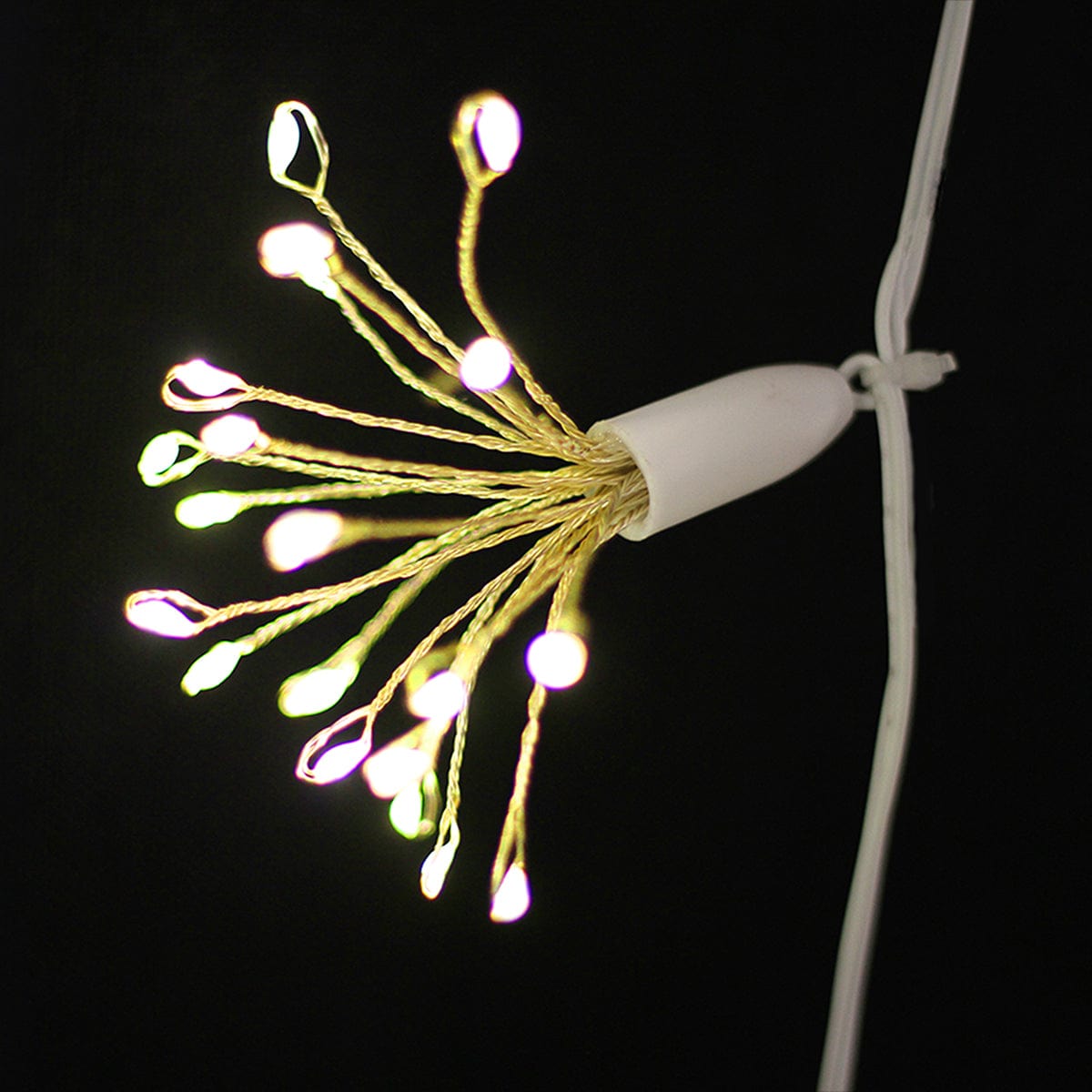 Green Earth Lighting Australia Christmas & Decoration Lights Dark Green Micro LED Flowers String Light Chain - Dark Green/White Cord MIC006G