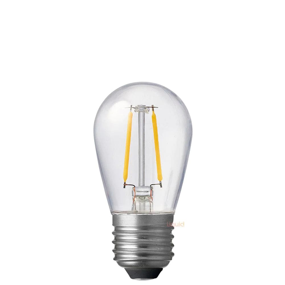 Green Earth Lighting Australia Edison Bulbs 2W 24Volt DC S14 Dimmable LED Light Bulb Warm White S14D24V2W