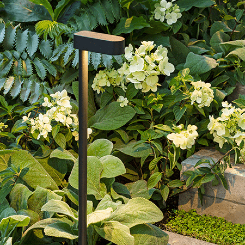 Green Earth Lighting Australia Garden PATHFINDER Matt Black 24V 5W 5000K LED Garden Path Spike PATHB5K