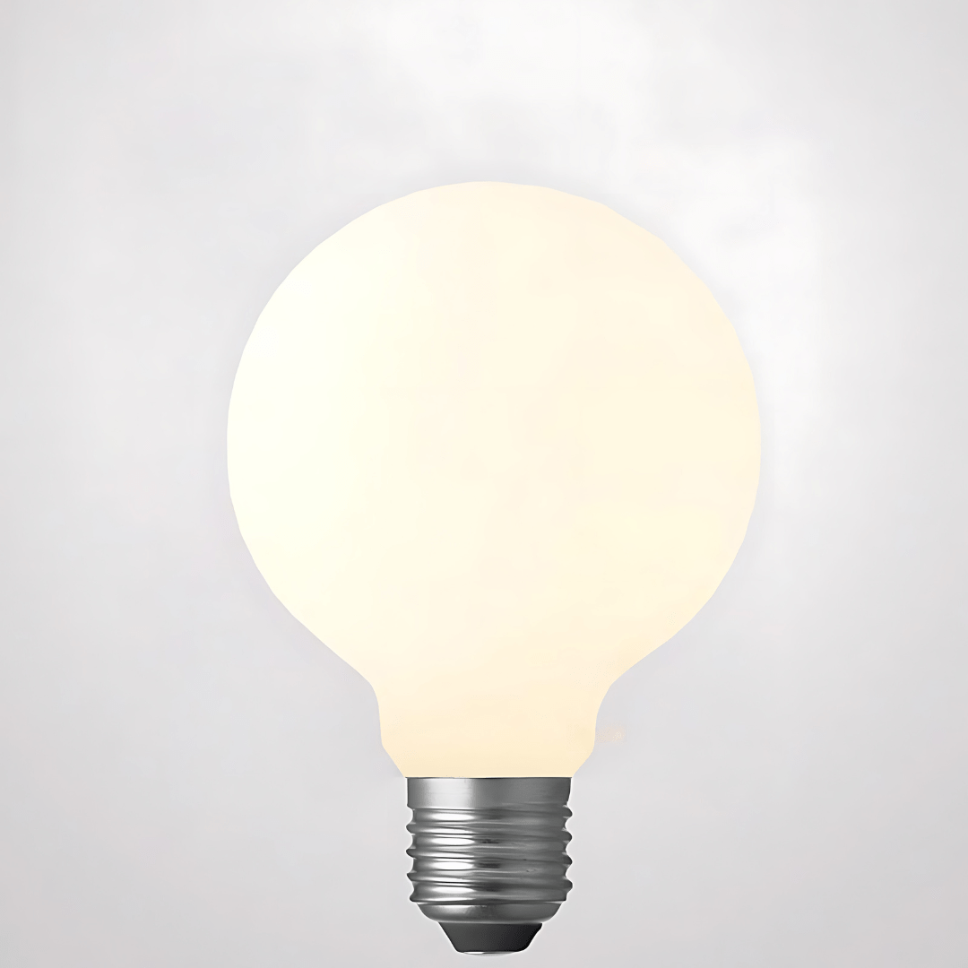 Green Earth Lighting Australia Globe Bulbs 7.2W 735lm E27 2700K Matte White Dimmable LED G80 F827-G80-P-27K