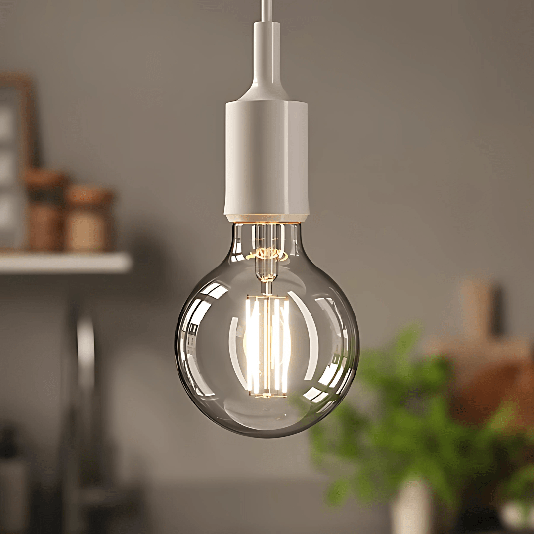 Green Earth Lighting Australia Globe Bulbs 8W 1050lm B22 4000K Clear Dimmable LED G95 F822-G95-C-40K