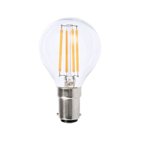 Green Earth Lighting Australia GLOBES B15 / 2700K 4W Clear LED Filament Dimmable Fancy Round - 2700K B4526D