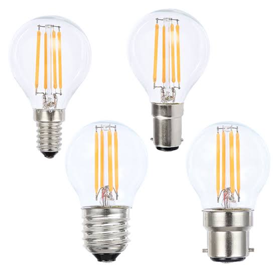 Green Earth Lighting Australia GLOBES 4W Clear LED Filament Dimmable Fancy Round - 4000K