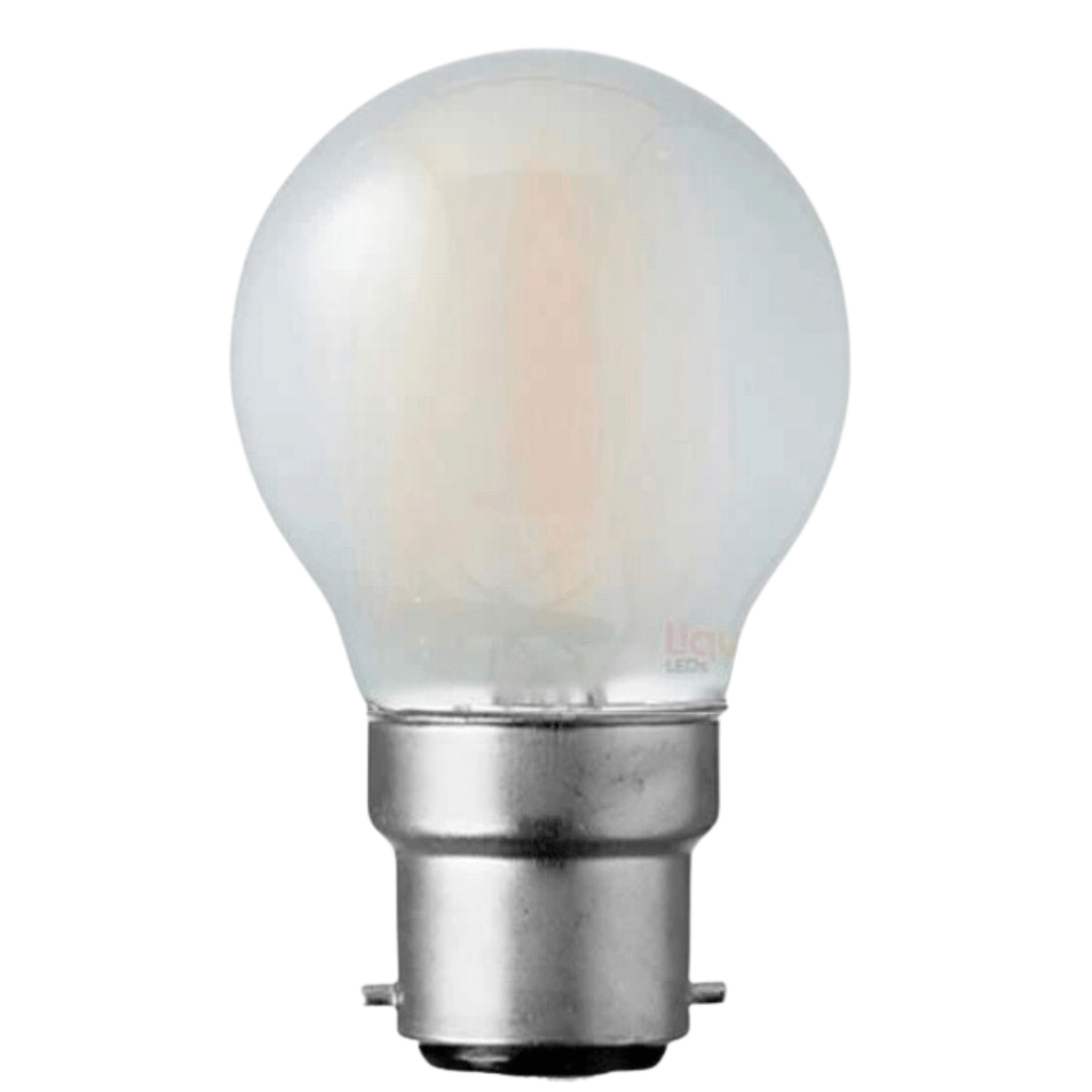 Green Earth Lighting Australia GLOBES B22 / 4000K 4W Frost LED Filament Dimmable Fancy Round - 4000K B4541FD