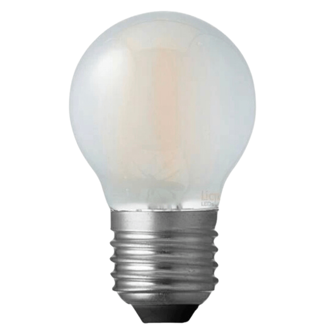 Green Earth Lighting Australia GLOBES E27 / 4000K 4W Frost LED Filament Dimmable Fancy Round - 4000K B4551FD