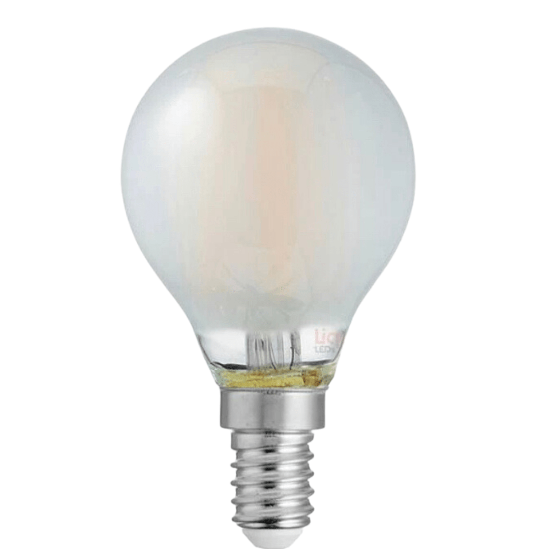 Green Earth Lighting Australia GLOBES E14 / 4000K 4W Frost LED Filament Dimmable Fancy Round - 4000K B4556FD
