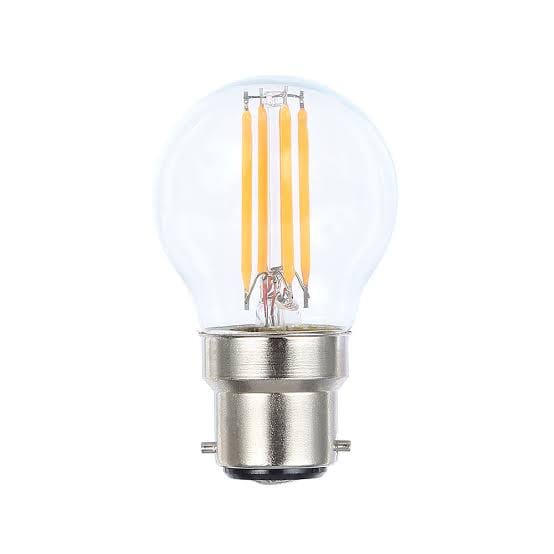 Green Earth Lighting Australia GLOBES B22 / 2700K 5W Clear LED Filament Non Dimmable Fancy Round - 2700K B4521