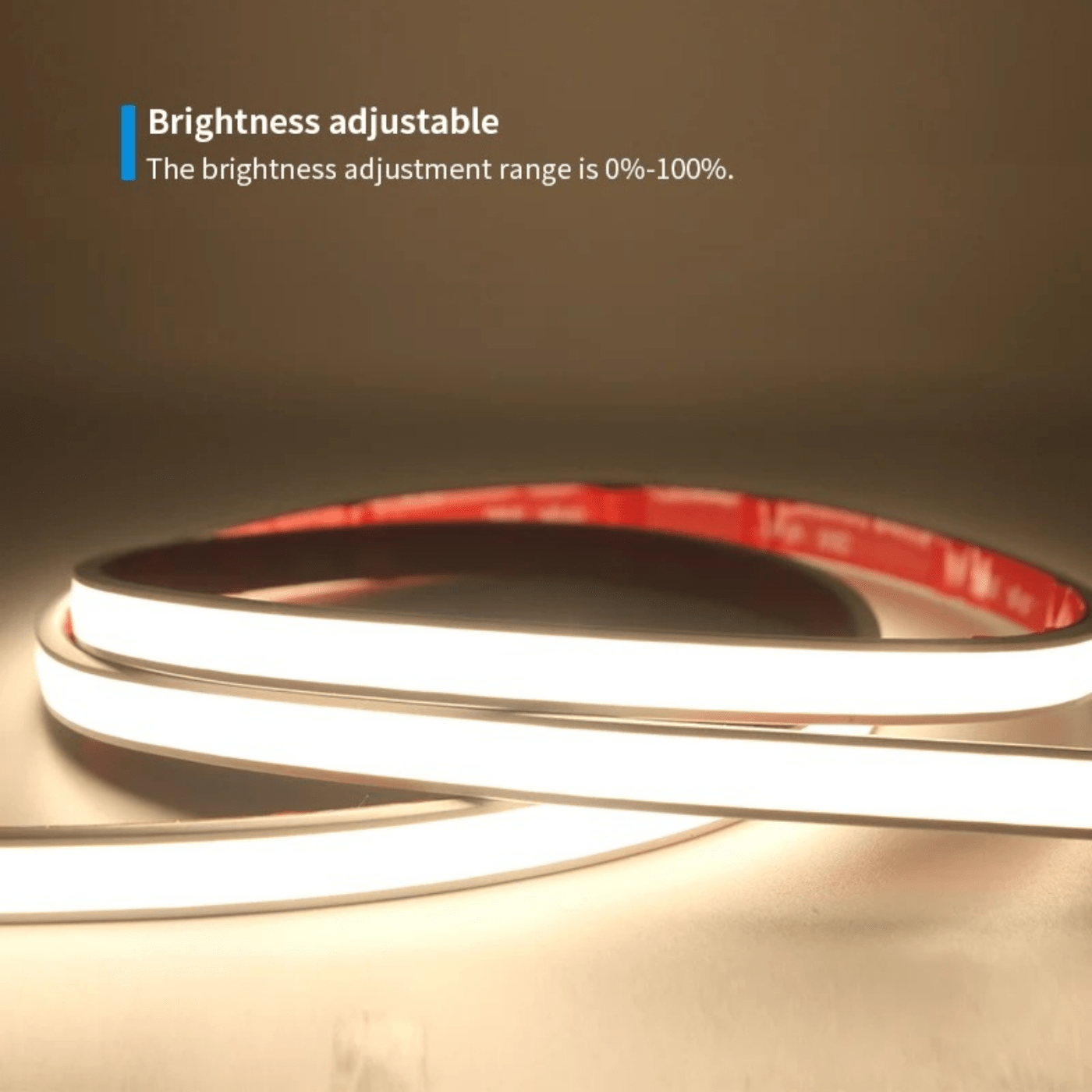 Green Earth Lighting Australia Hybrid Neon Flex Uncut 5 meter reels 9W Per meter IP68 COB LED Flex Strip - 3000K IP689W3K5M