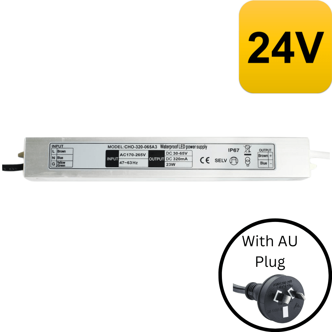 Green Earth Lighting Australia Led Driver 24V 20W Weatherproof LED Driver | Non Dimmable IP67 9651-24V20W