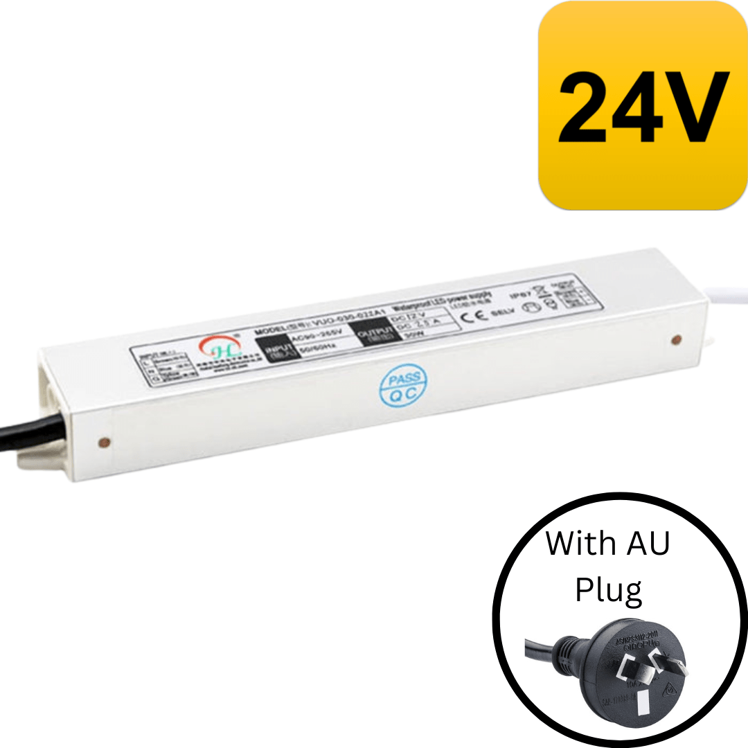 Green Earth Lighting Australia Led Driver 24V 60W Weatherproof LED Driver | Non Dimmable IP67 9652-24V60W