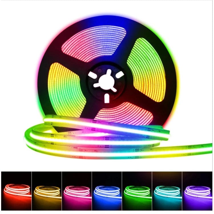 Green Earth Lighting Australia LED Strip light 5 meter uncut reel 24V | 15W/m RGB | IP67 | COB Flexible LED Strip Light LLCOB-840-24-RGB-IP67-5M