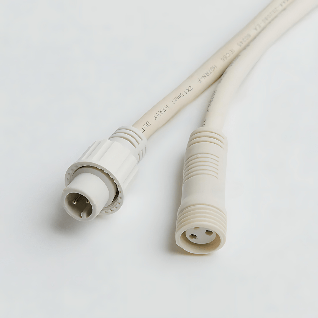 Green Earth Lighting Australia Outdoor 10 meter White IP65 Festoon Kit (Free Globes included) 10MFESKITW