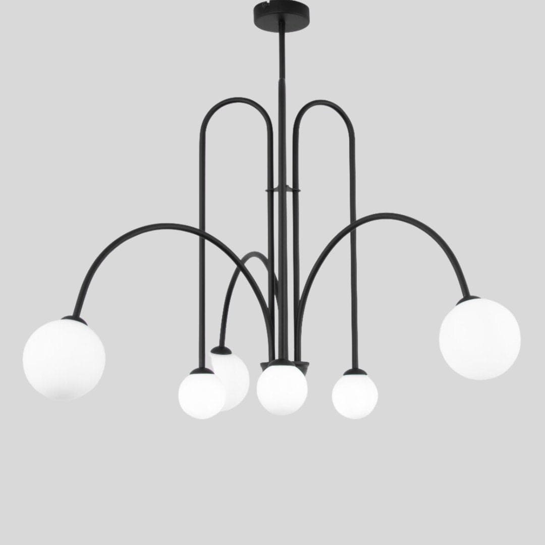 Green Earth Lighting Australia Pendant SESTINA Matt Black Semestral Drop Pendant Light SESTINA