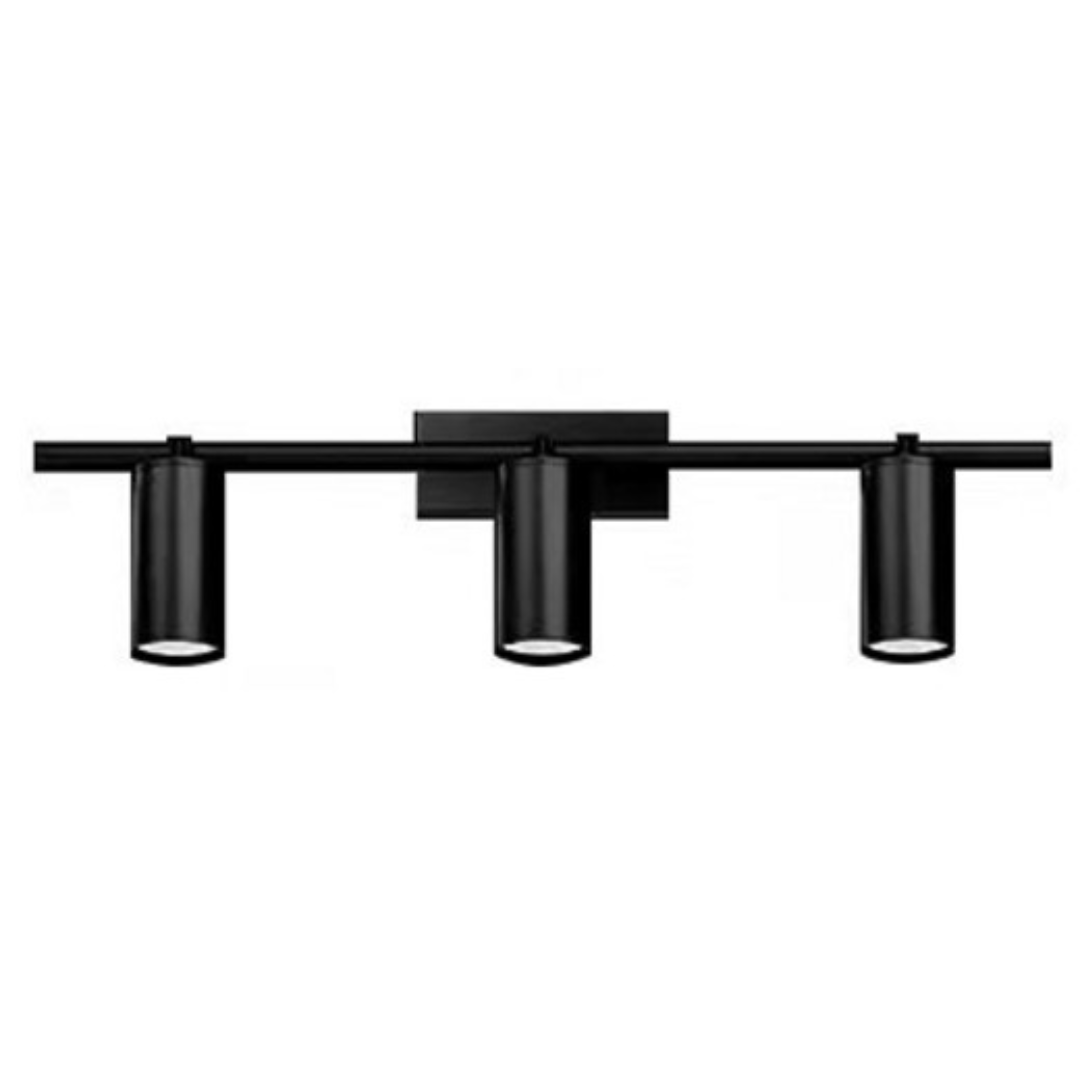 Green Earth Lighting Australia Spotlight Black Ställe Tri-Colour Selectable GU10 3 Light Bar Spotlight QL3832/3