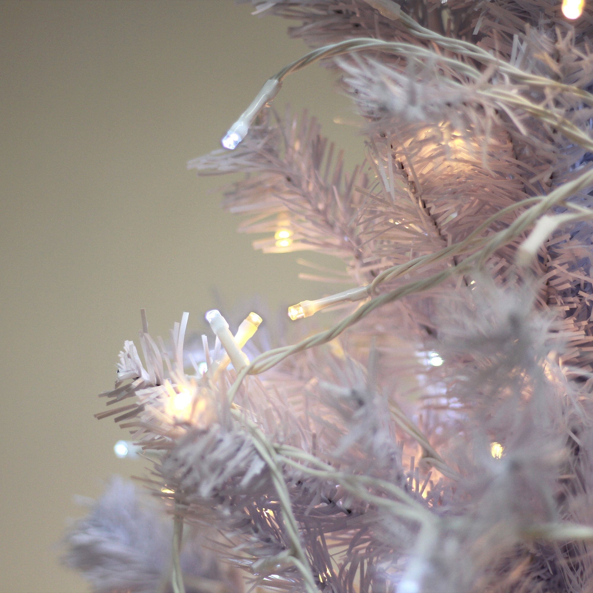 Green Earth Lighting Australia String Light Warm White + White Flicker 400 Sparkle LED Connectable String Light LLS400WWWC