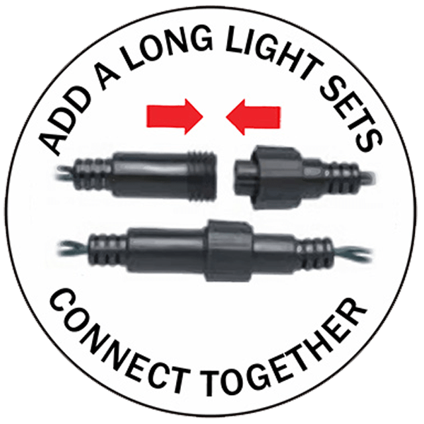 Green Earth Lighting Australia String Light 520 LED Connectable Fairy Light Chain - 3 Colour Options