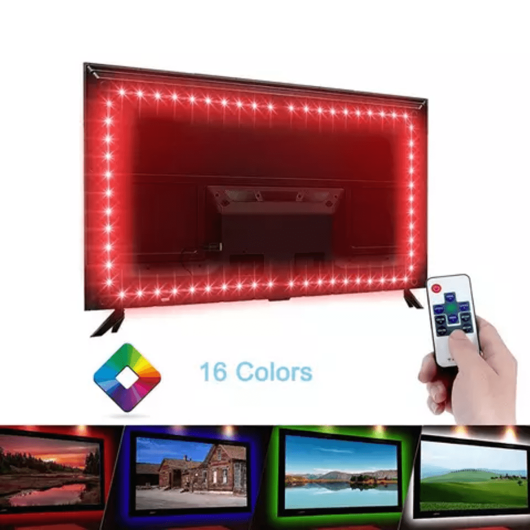 Green Earth Lighting Australia Strip Kit 2 meter RGB USB TV DIY Kit KITTV