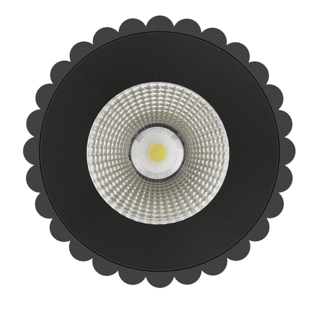 Green Earth Lighting Australia surface mount downlight 12W LED Matte Black Tri-Colour Costated Surface Mount Downlight LC410BR