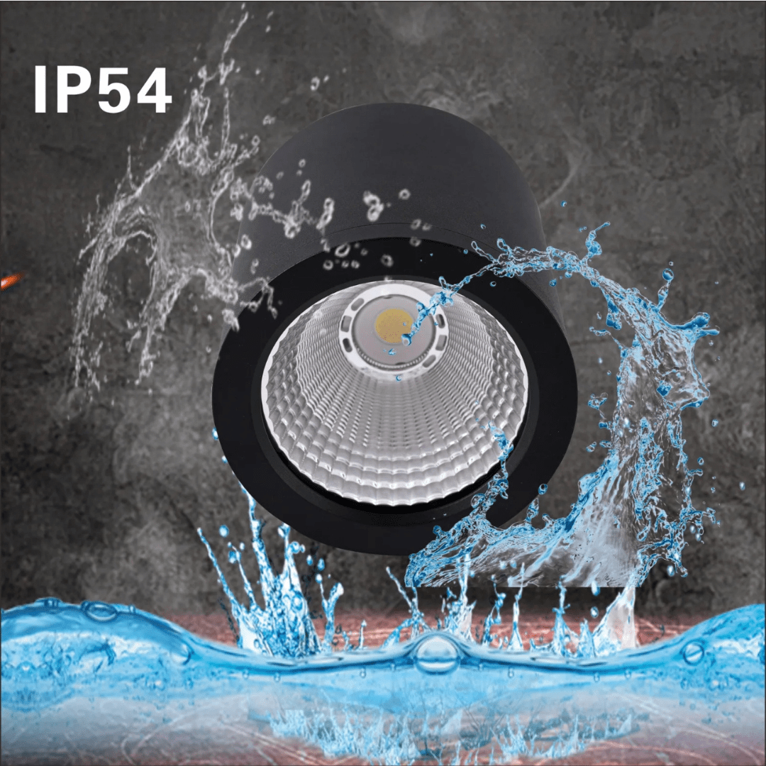 Green Earth Lighting Australia surface mount downlight Surface Mount Tri-Colour 120mm Dimmable LED Downlight