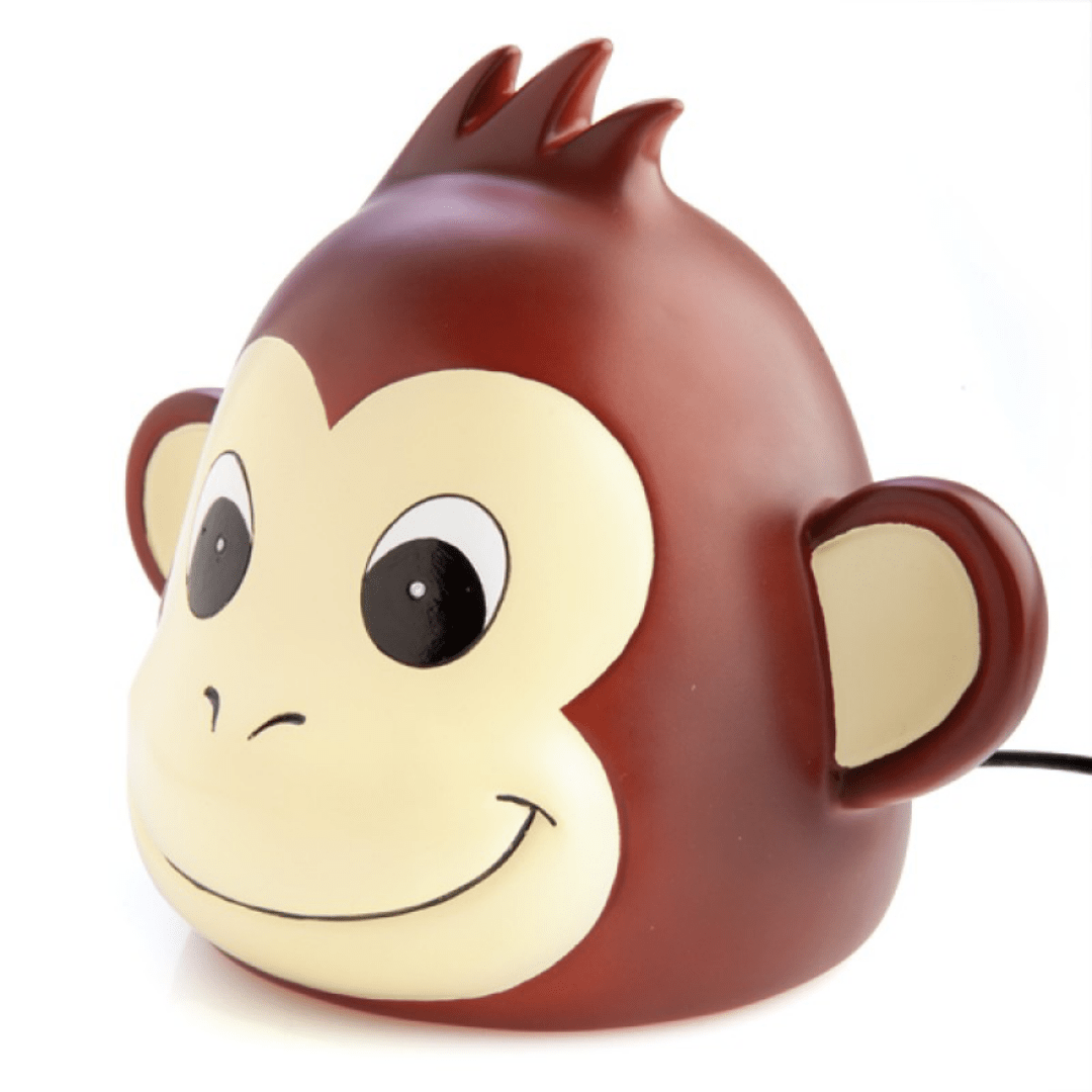 Greenearth Children’s Table Lamp Smoosho's Pals Monkey Table Lamp Night Light XW-SPTL/M