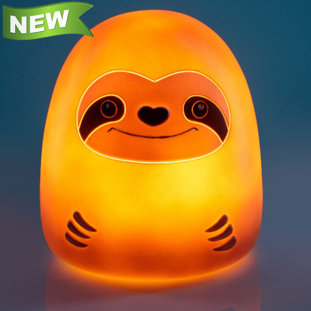 Greenearth Children’s Table Lamp Smoosho's Pals Sloth Table Lamp Night Light XW-SPTL/S