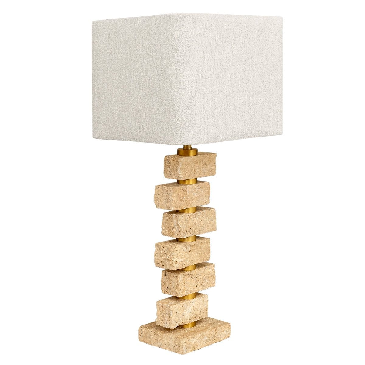 Green Earth Lighting Australia Table Lamp Hamburg Marble Table Lamp - Natural B12448