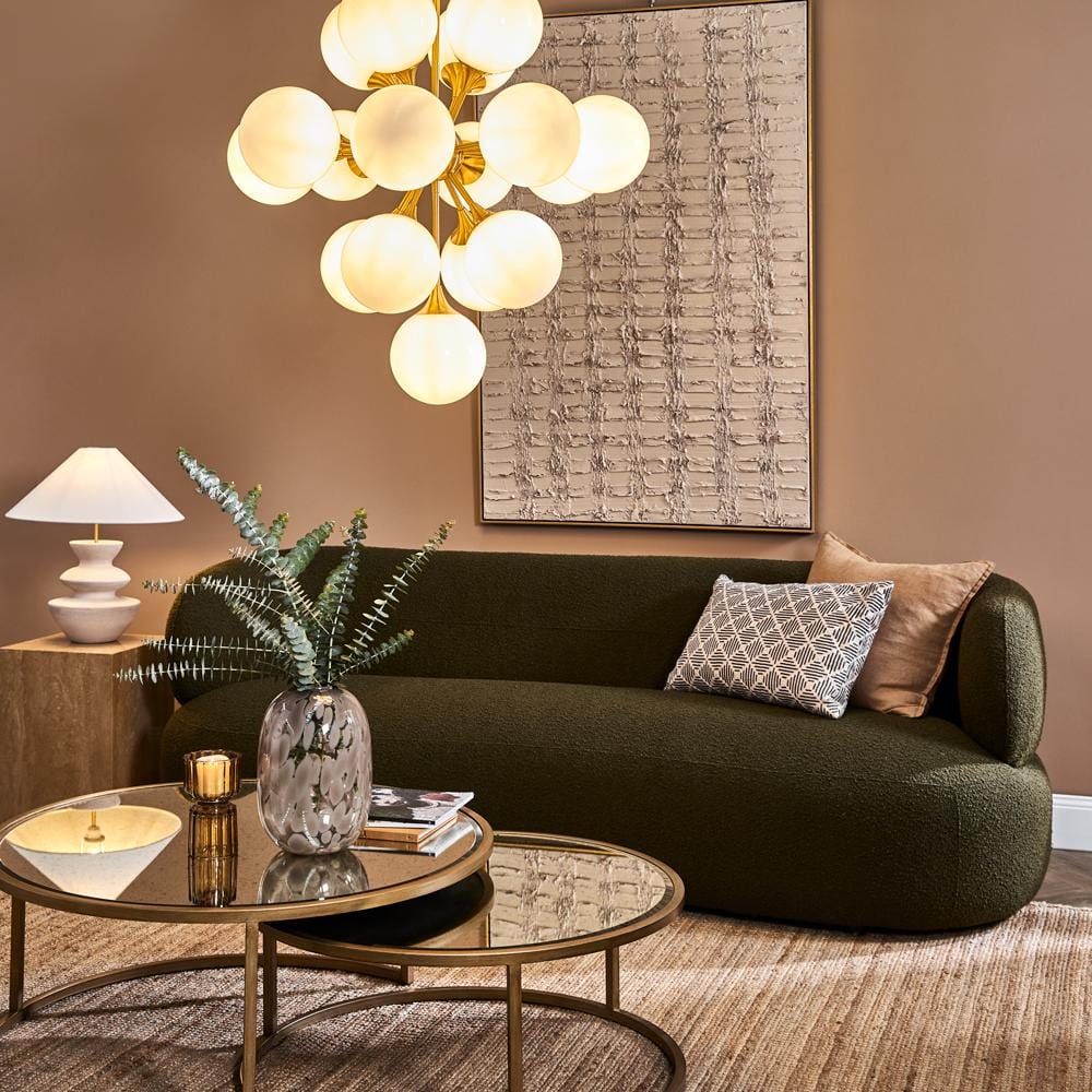 Green Earth Lighting Australia Home & Garden > Lighting Karina Brass 17 Light Pendant 20850