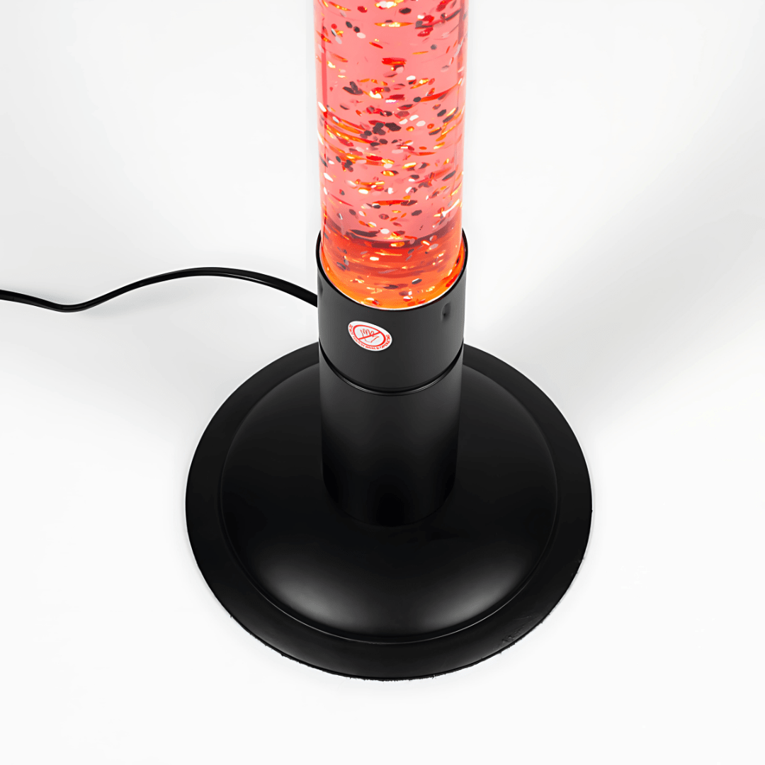 Green Earth Lighting Australia Lava Lamp Lava Floor Lamp Red Glitter Glam - 64cm 598321