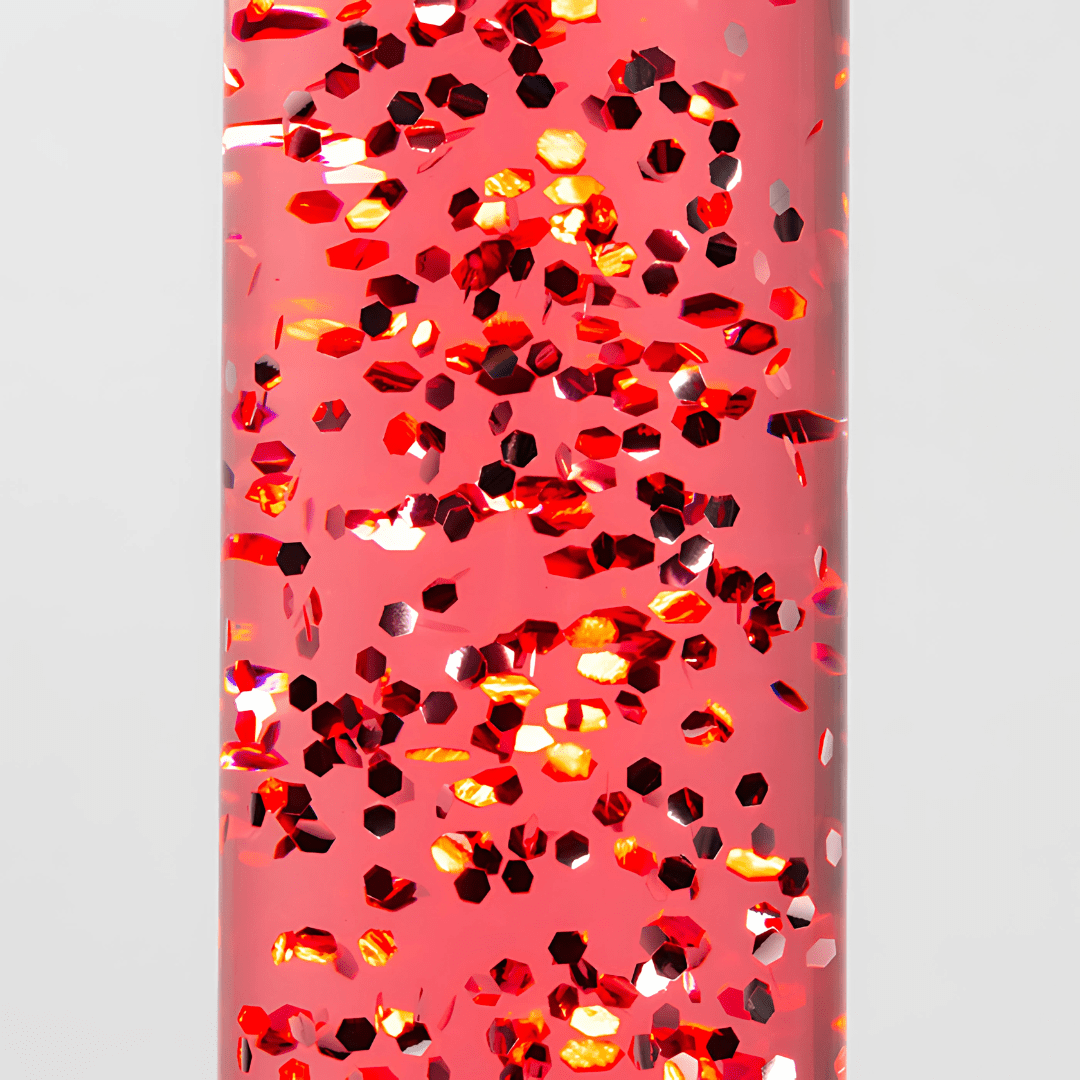 Green Earth Lighting Australia Lava Lamp Lava Floor Lamp Red Glitter Glam - 64cm 598321