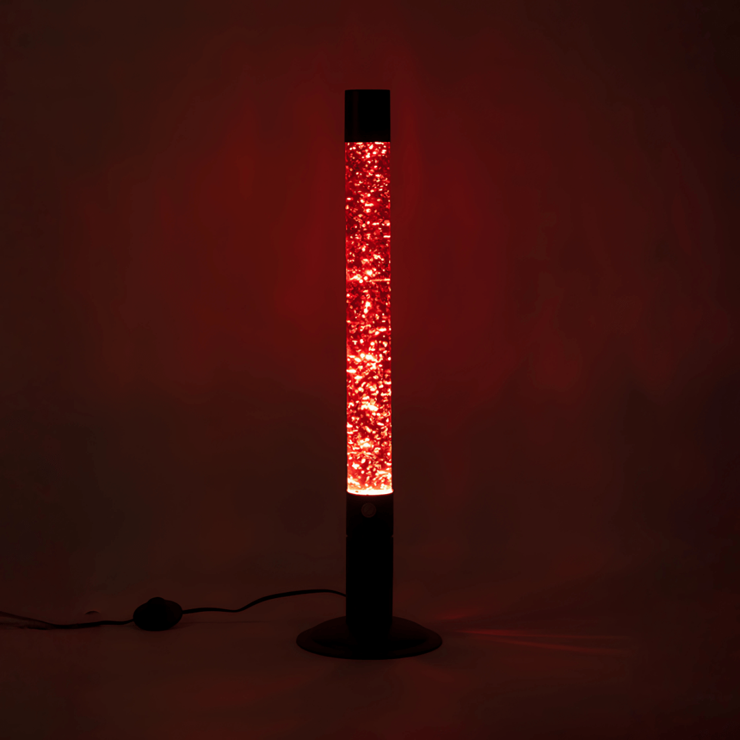 Green Earth Lighting Australia Lava Lamp Lava Floor Lamp Red Glitter Glam - 64cm 598321