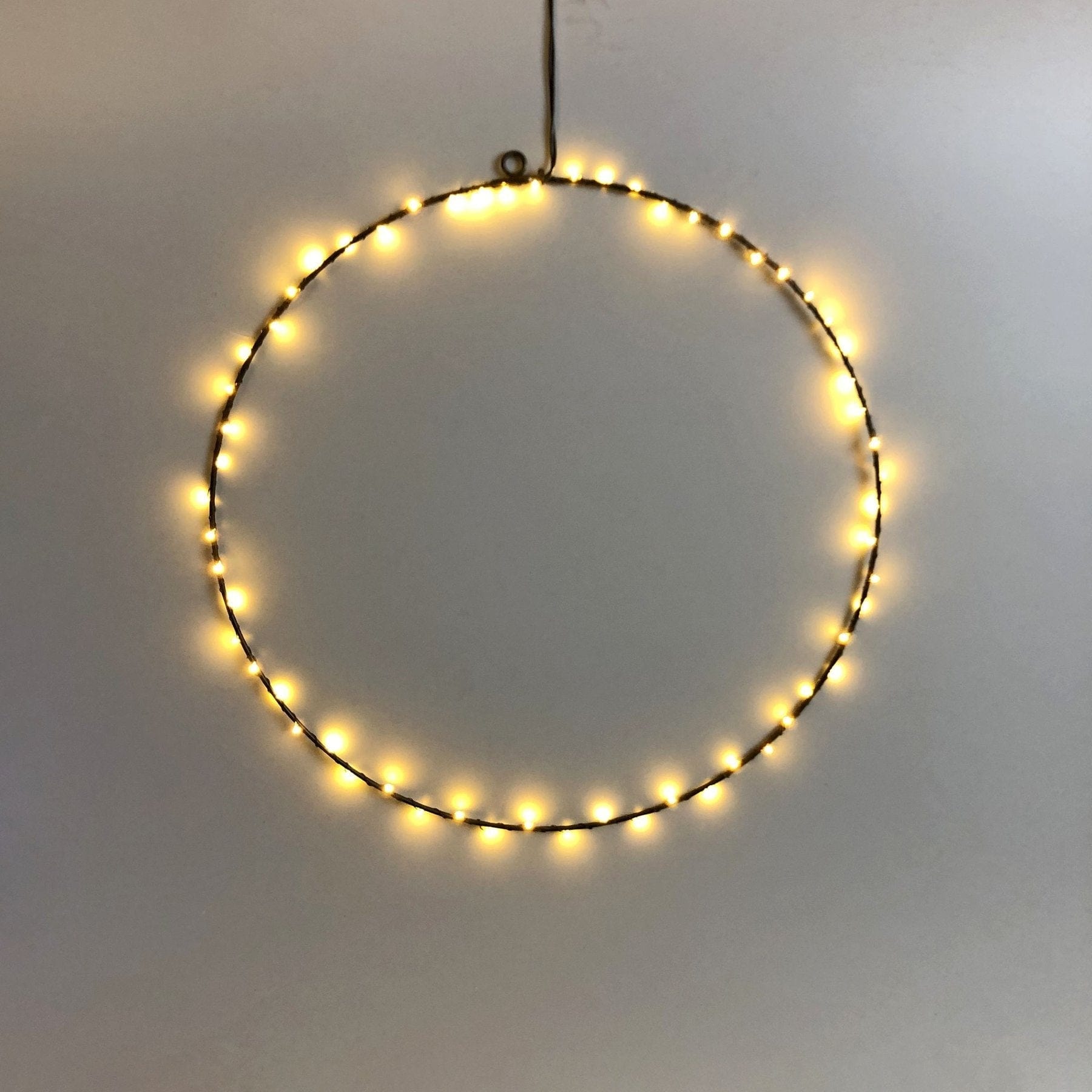 Lexi Lighting Christmas Ceiling&Wall Decoration Hanging Ring with Dual Colour LED - 2 Size Options