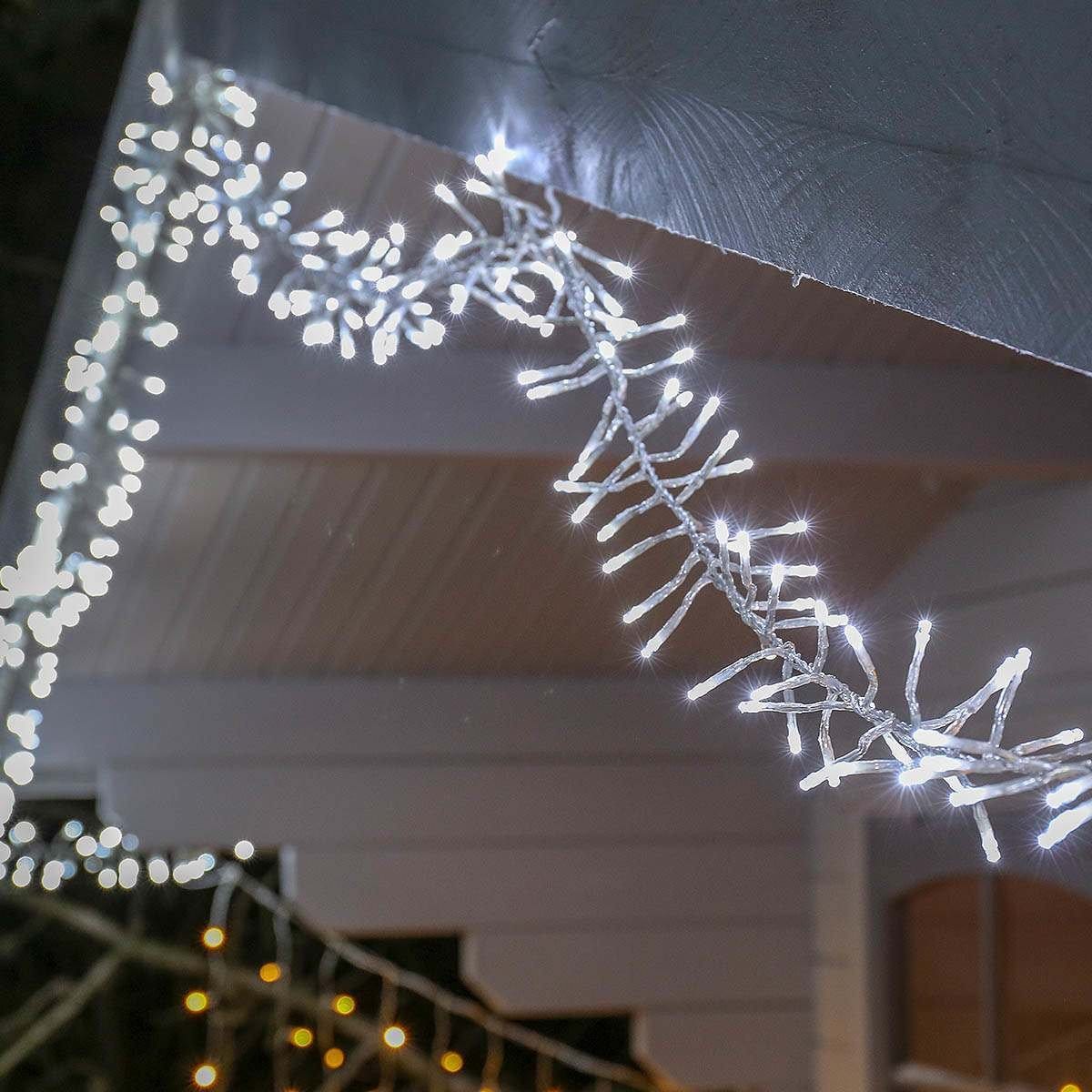 Lexi Lighting Cluster Light 720 LED Cluster Light With Clear Cable -3 Colour Options