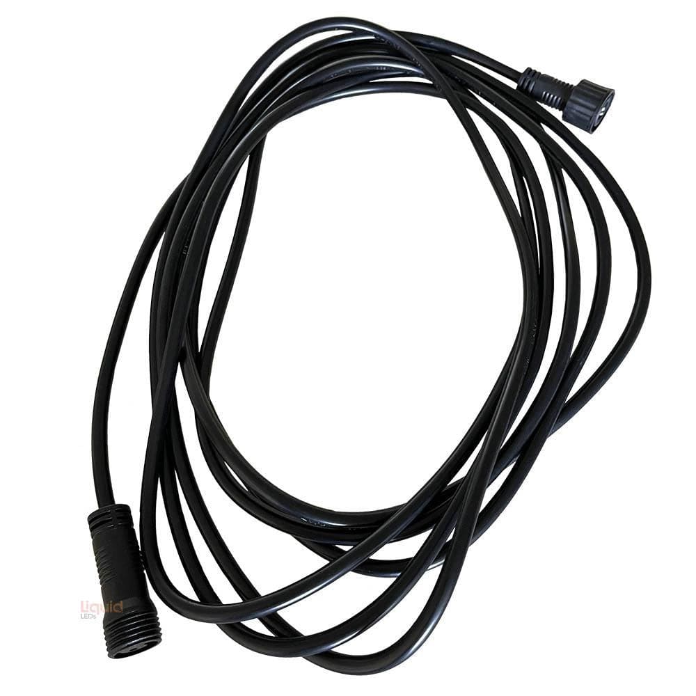 LiquidLEDs Festoon Accessories Extension Cord Black for Festoon Lighting