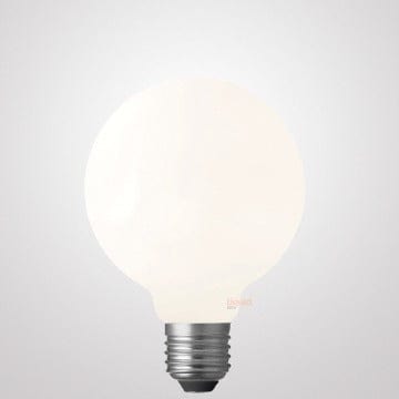 LiquidLEDs Lighting Globe Bulbs 12W G95 Matte White Dimmable LED Globe (E27) in Natural White F1227-G95-P-40K
