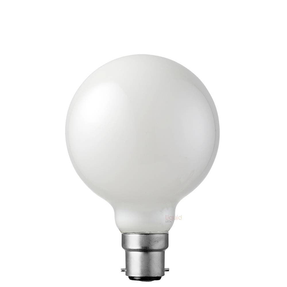 LiquidLEDs Lighting Globe Bulbs 14W G95 Opal Dimmable LED Globe (B22) in Natural White F1422-G95-M-40K