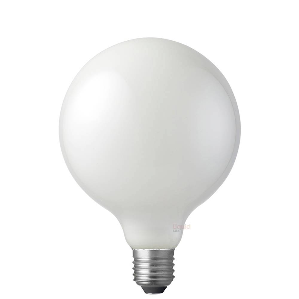 LiquidLEDs Lighting Globe Bulbs 8W G125 Opal Dimmable LED Bulb (E27) in Natural White F827-G125-M-40K